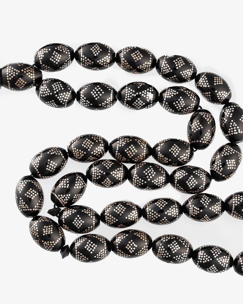 سبحة كوك مرصعه بفضة خالصة