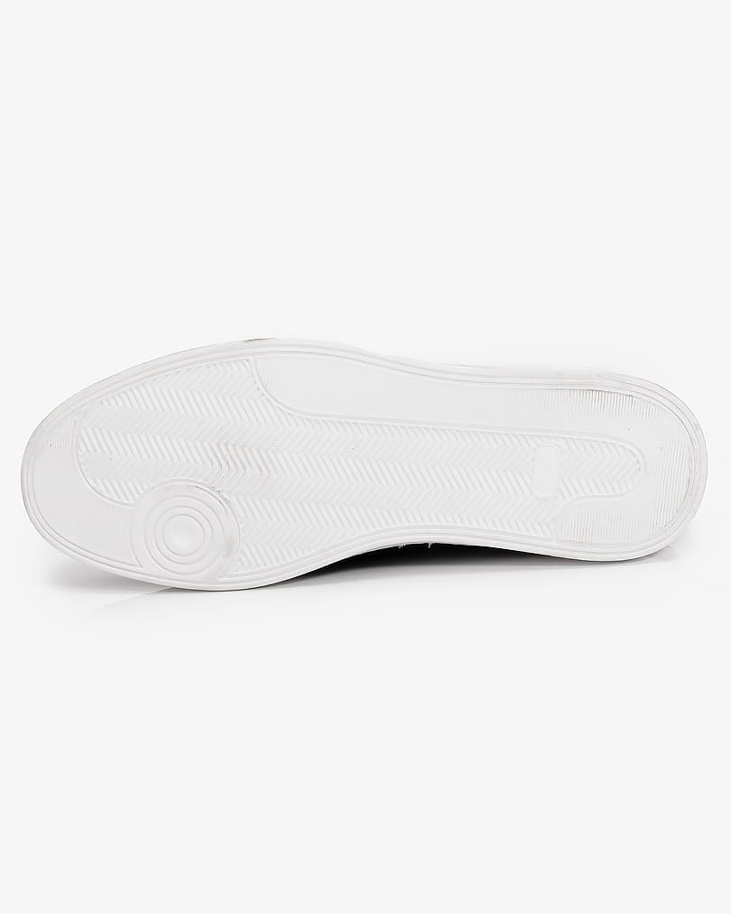 Casual leather shoes S830FLOBK