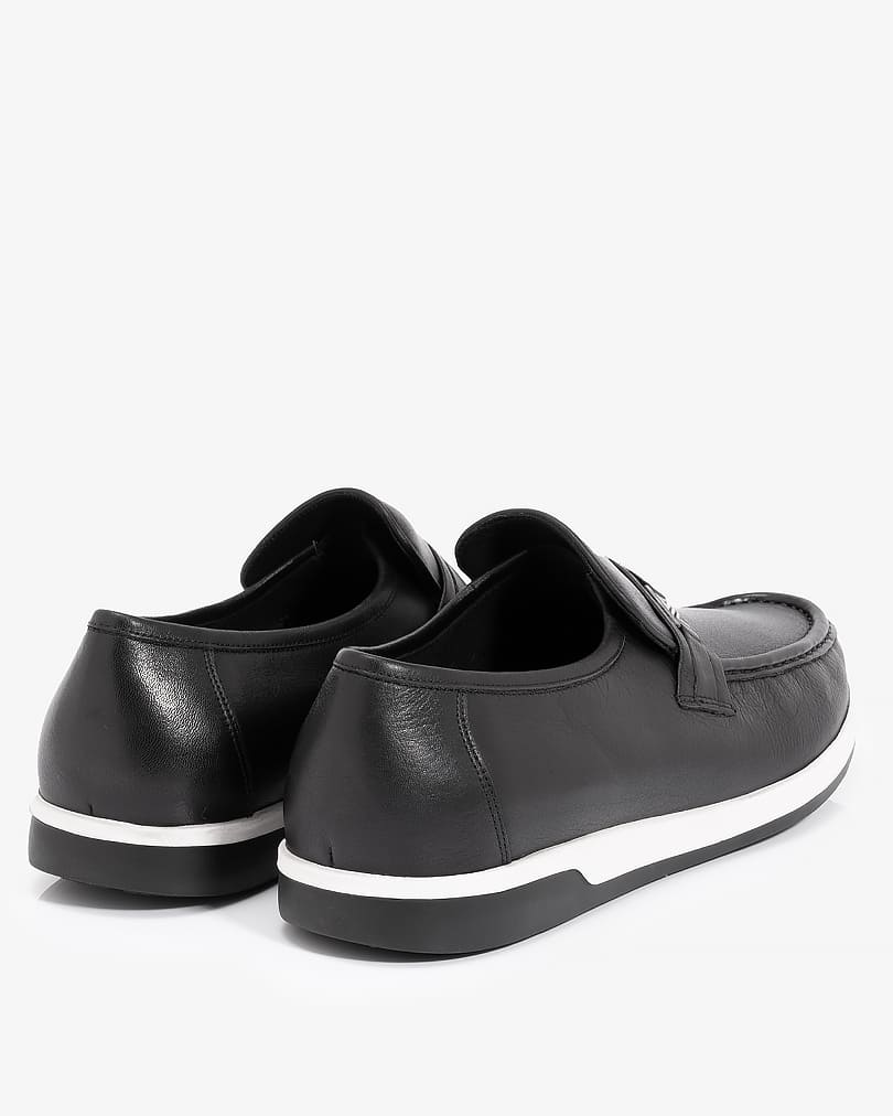 Casual leather shoes S552FLOBK