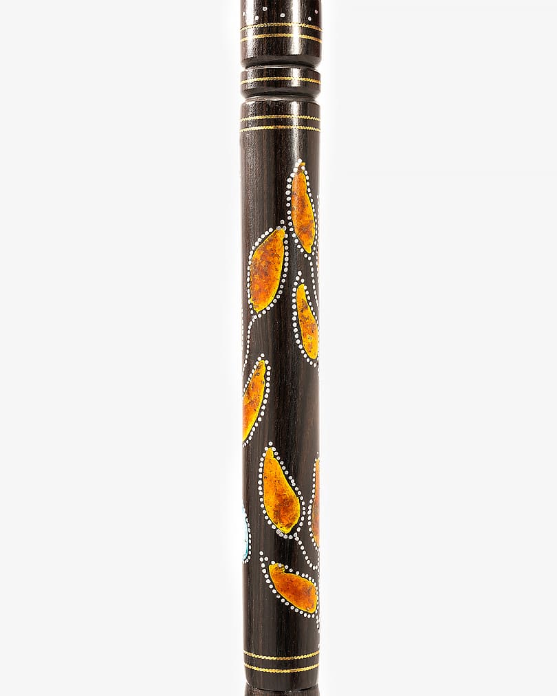 عصا عكاز فاخرة منقوش بالنحاس