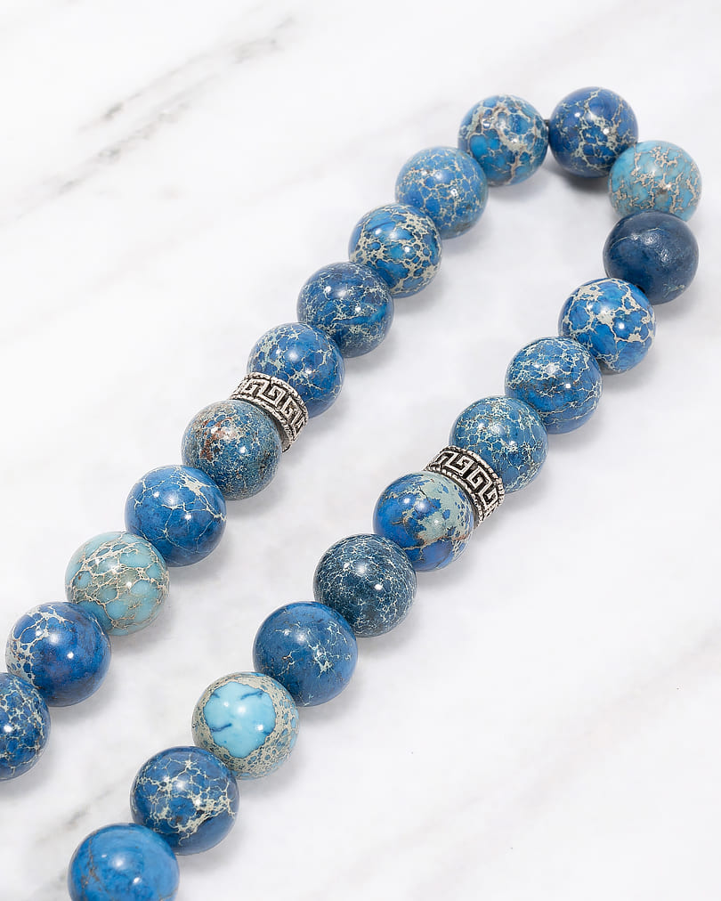 سبحة حجر كلويسوني بعروق