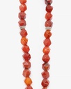 Agate carnelian stone rosary ROS382HV