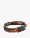 Hand bracelet brown for a man BRA707BN
