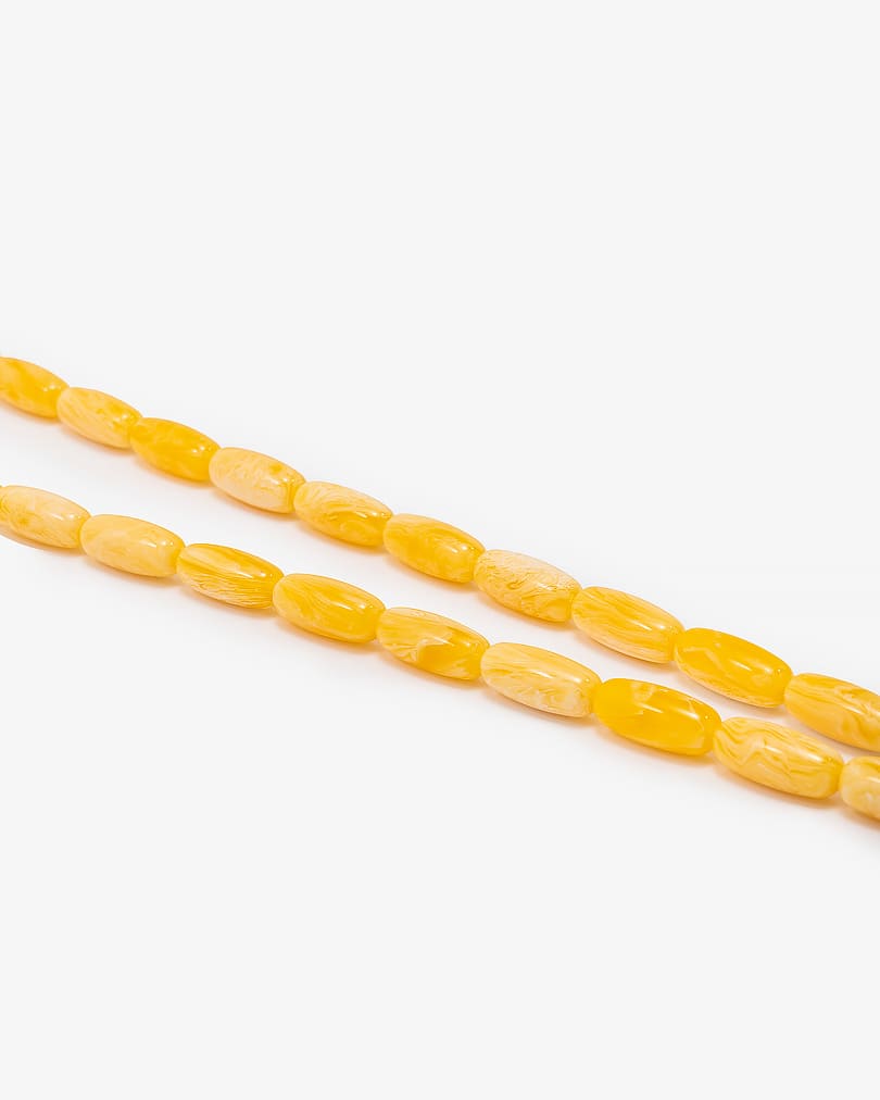 سبحة فاخرة معطرة تراب الكهرمان معرق