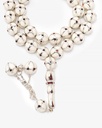 Mirrors white rosary silver ROS5092WH