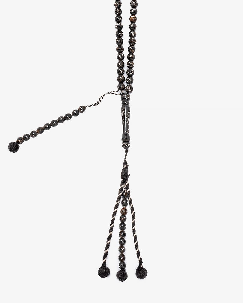 سبحة يسر فضة بنقش اسماء الله الحسنى