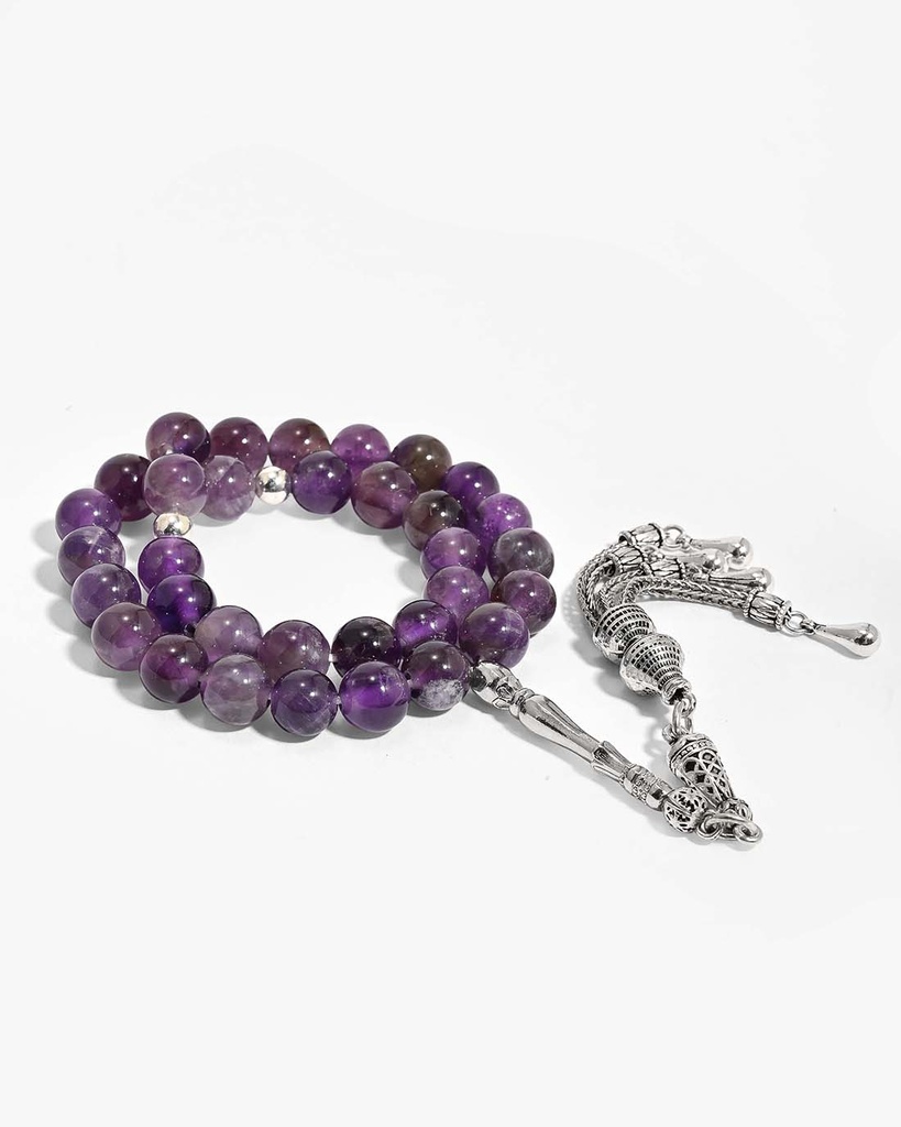 Natural Amethyst Rosary ROS822PR