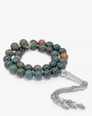 Elegant luxury agate rosary ROS824GN