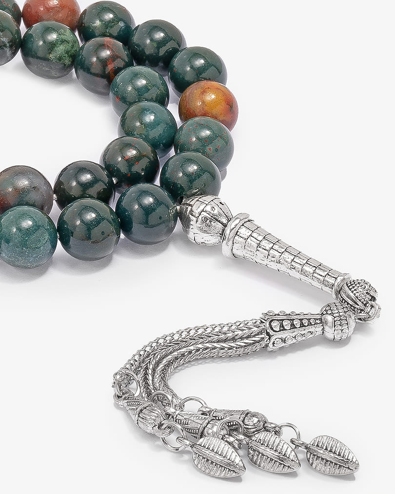 Elegant luxury agate rosary ROS824GN