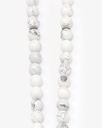 Natural Howlite Stone Rosary ROS843WH