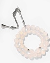 White agate rosary ROS849WH