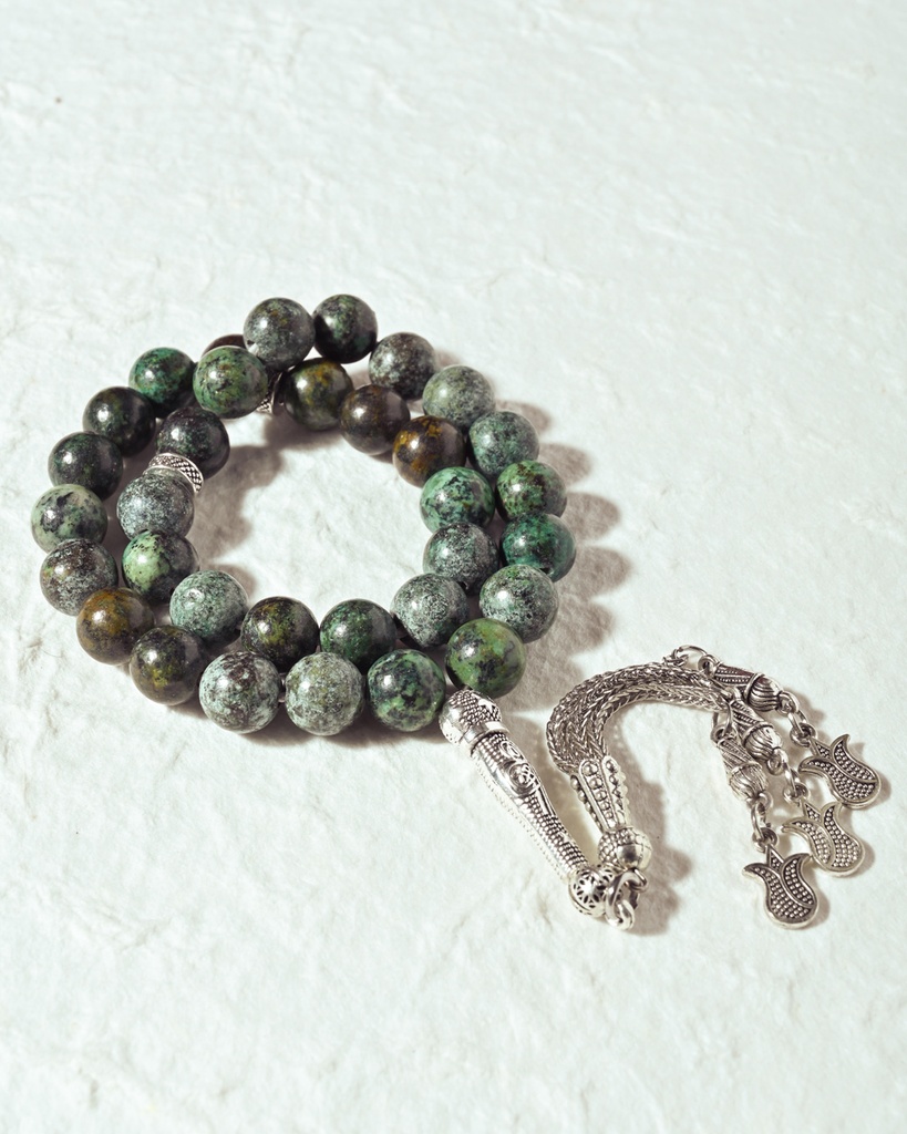 Turquoise Stone Rosary ROS853GN