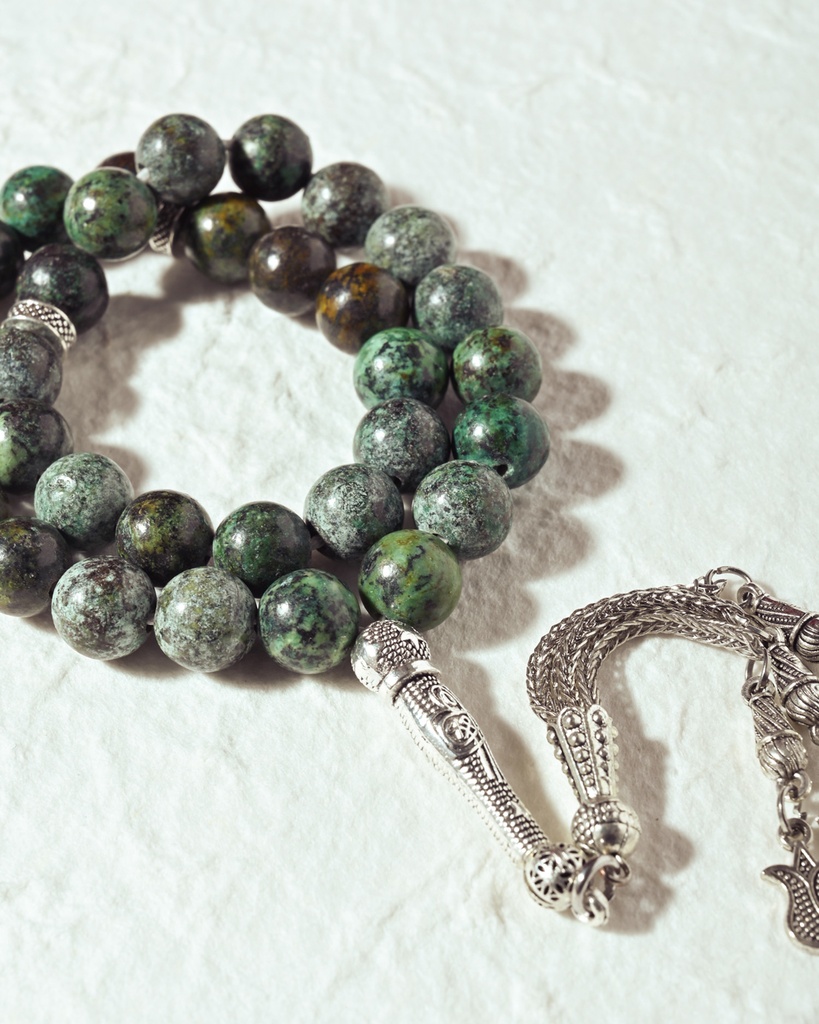 Turquoise Stone Rosary ROS853GN