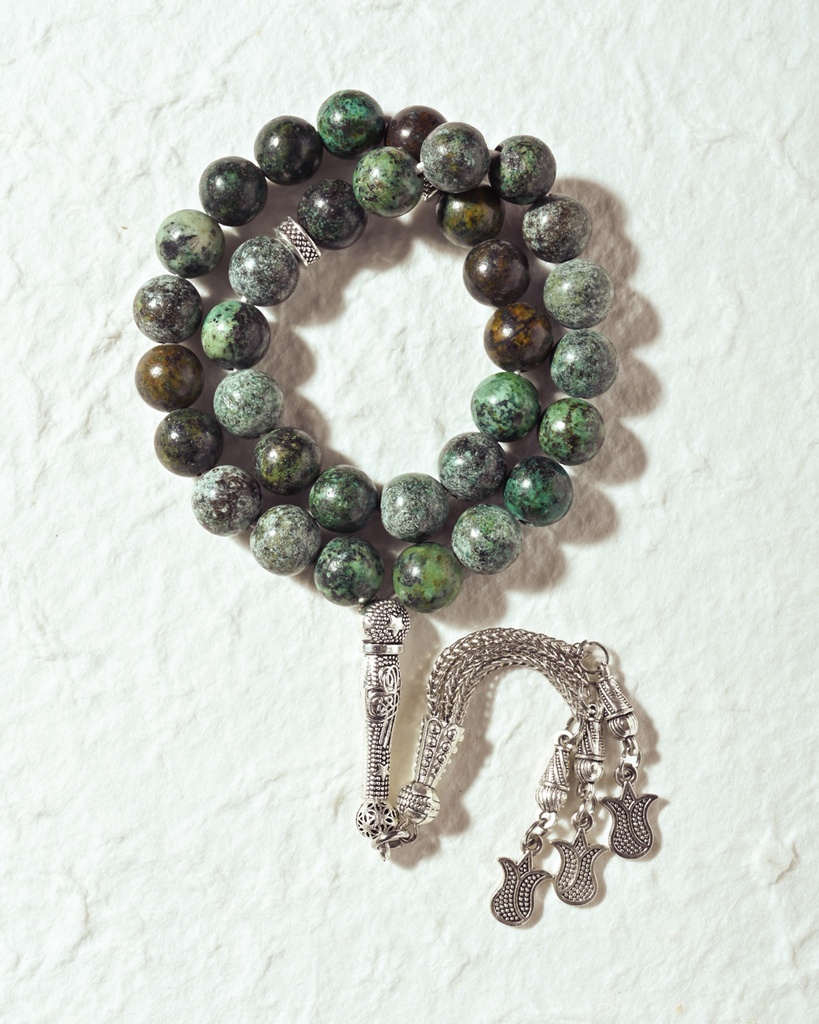 Turquoise Stone Rosary ROS853GN