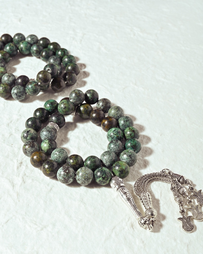 Turquoise Stone Rosary ROS853GN
