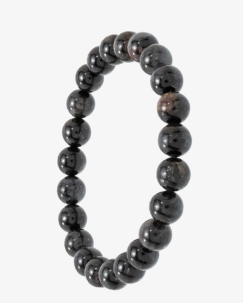 Astrophyllite stone hand bracelet BRA070BK