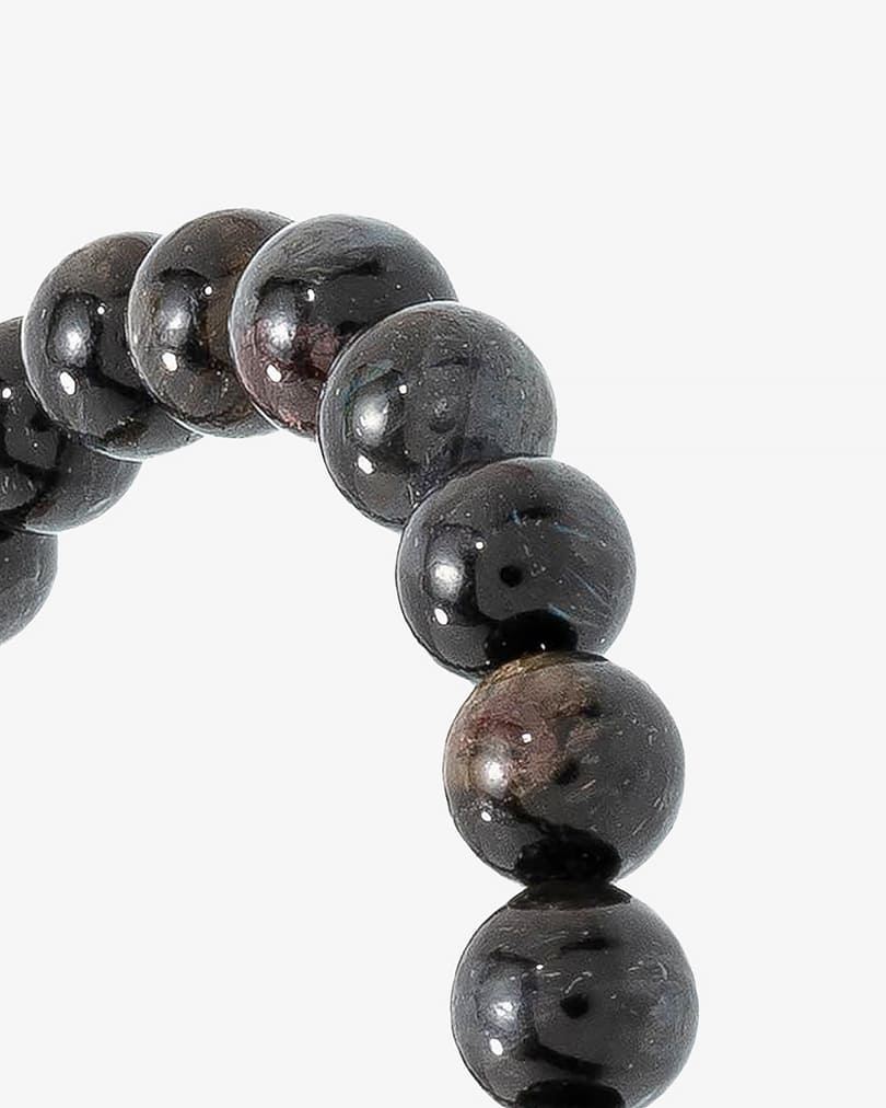 Astrophyllite stone hand bracelet BRA070BK