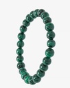 Malachite stone hand bracelet BRA076GN