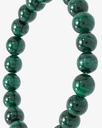Malachite stone hand bracelet BRA076GN