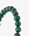 Malachite stone hand bracelet BRA076GN