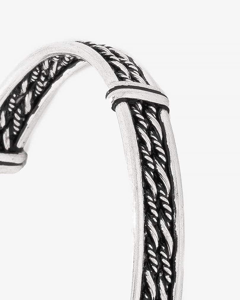 Hand bracelet silver for a man BRA748SV