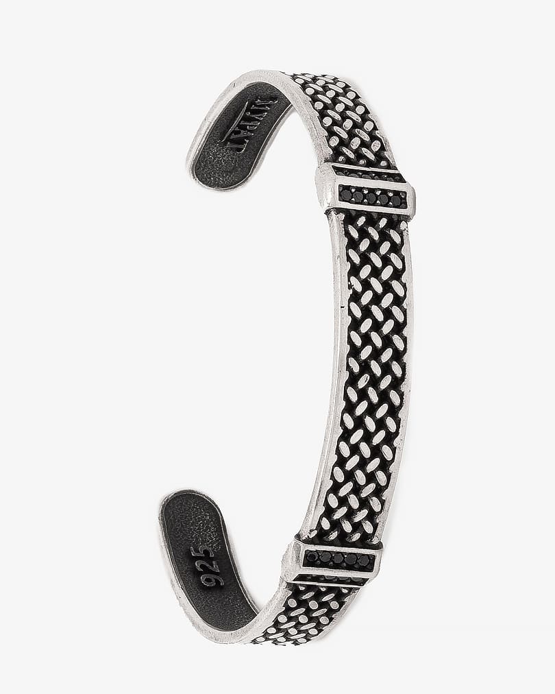 Hand bracelet silver for a man BRA749SV