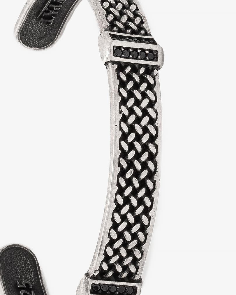 Hand bracelet silver for a man BRA749SV