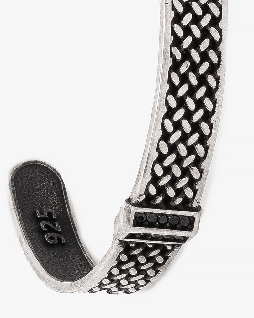 Hand bracelet silver for a man BRA749SV