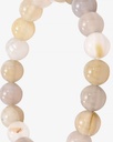 Agate stone hand bracelet BRA095GY