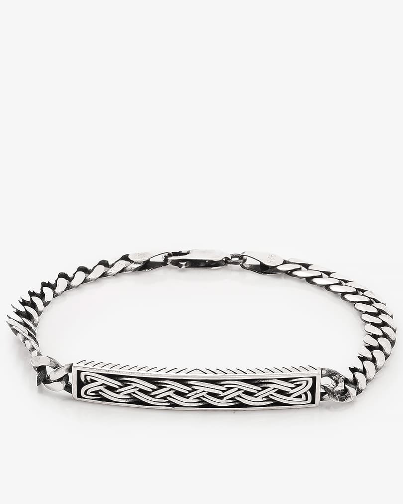 Hand bracelet silver for a man BRA760SV