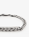 Hand bracelet silver for a man BRA760SV