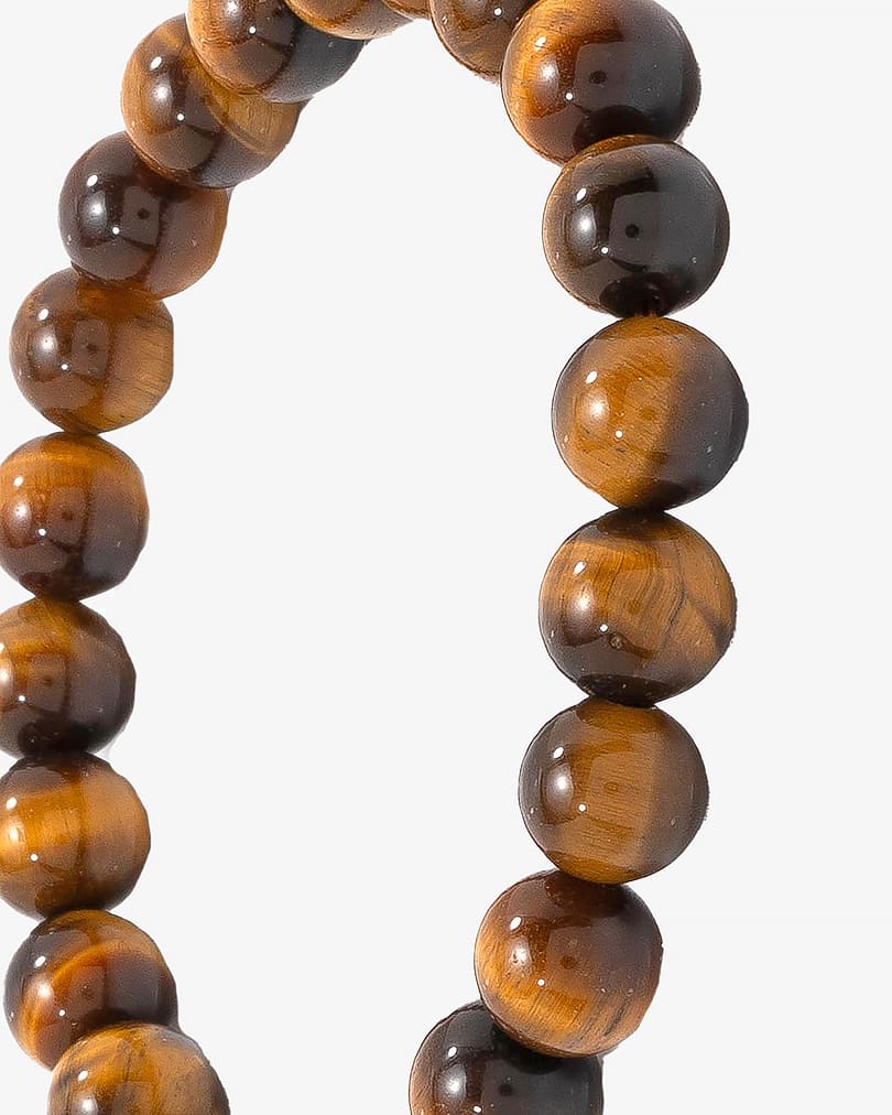 Casual Natural Stone Tiger Eye Bracelet BRA108BN