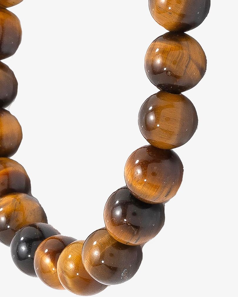 Casual Natural Stone Tiger Eye Bracelet BRA108BN