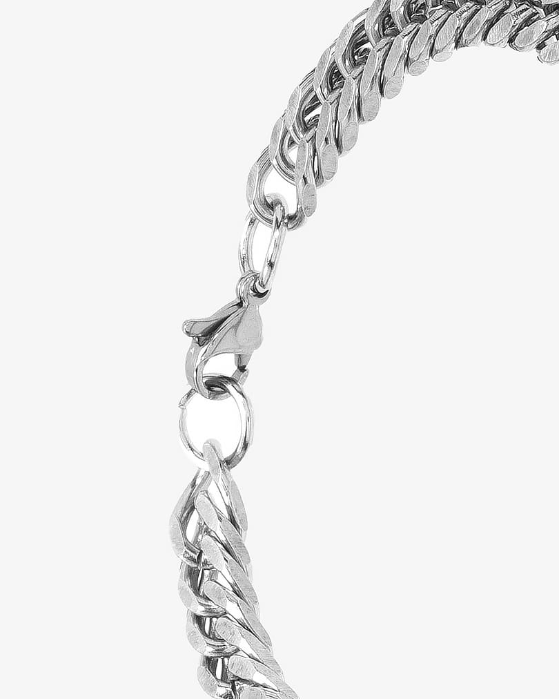 Stainlees steel hand bracelet BR114SV