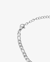 Stainlees steel hand bracelet BRA116SV