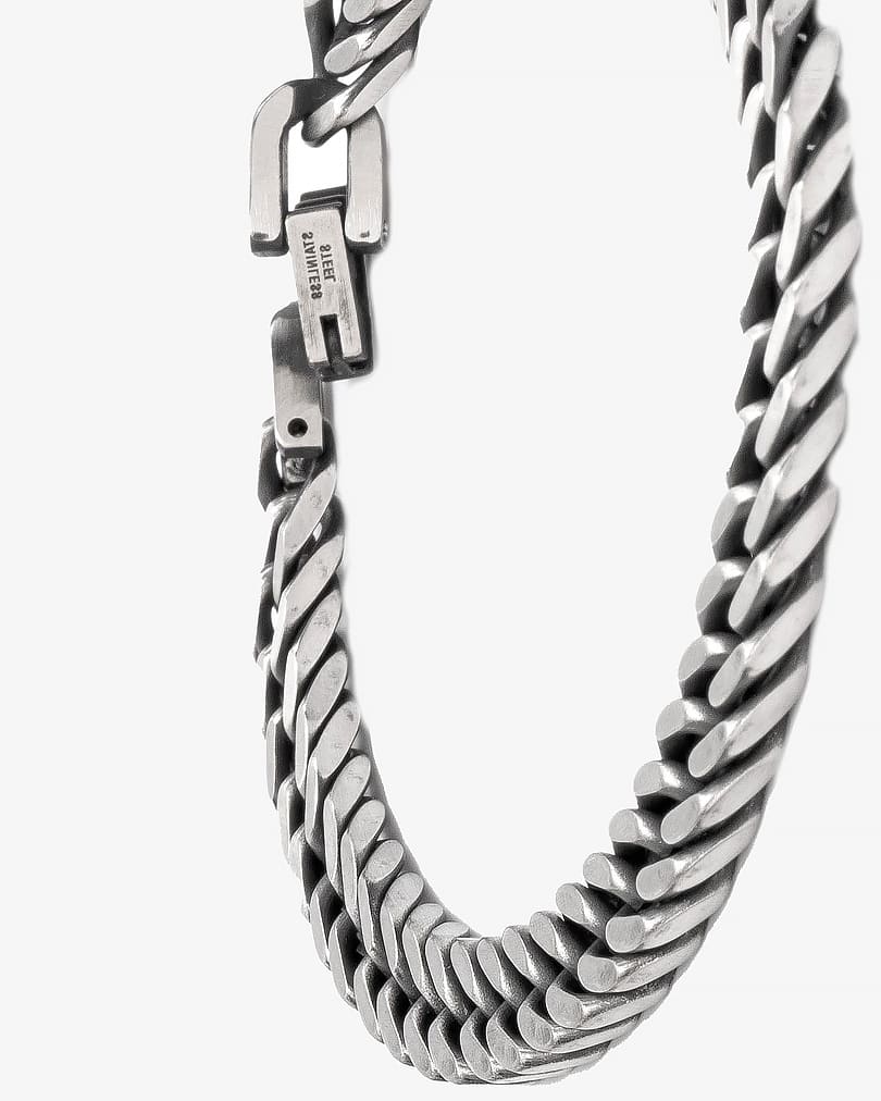 Stainlees steel hand bracelet BRA118SV