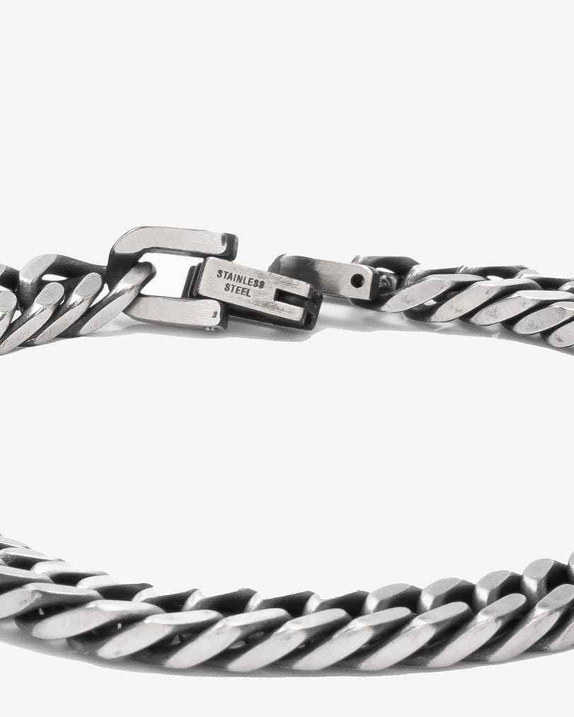 Stainlees steel hand bracelet BRA118SV