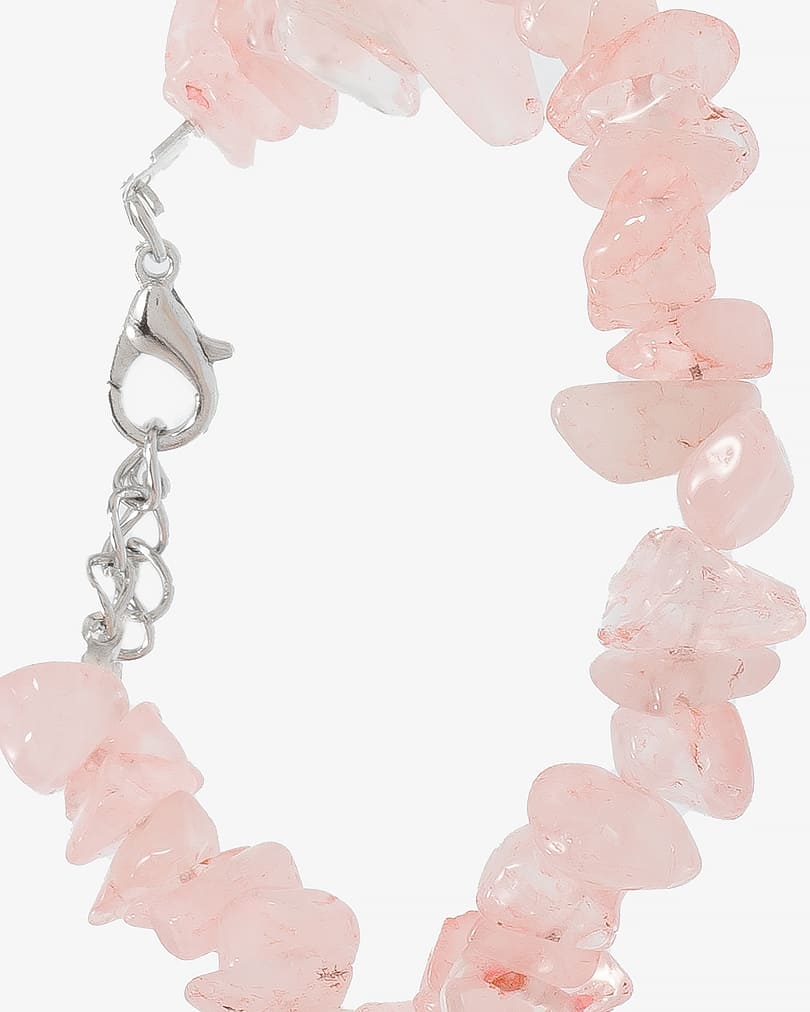 Elegant Pink Quartz Women's Wristband