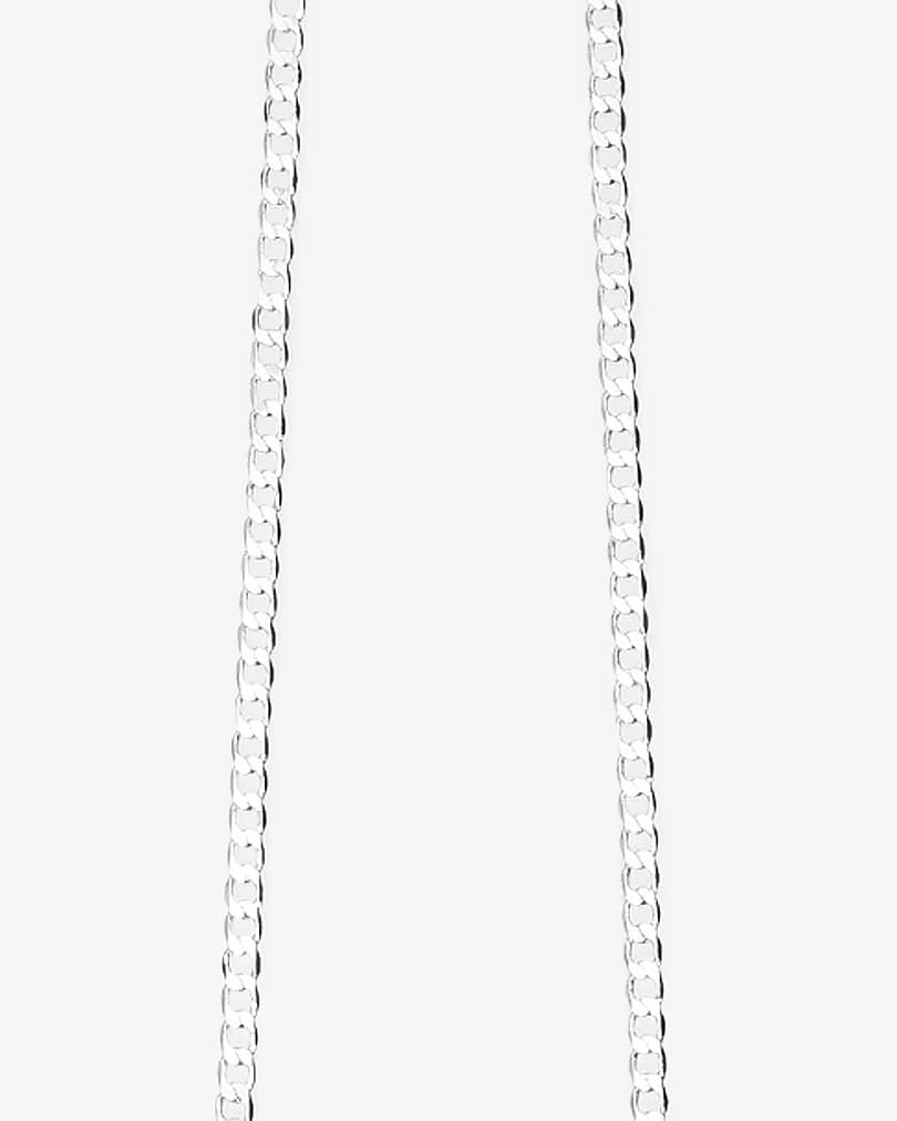 قلادة سلسة مطلي كروميوم رجالية انيقة