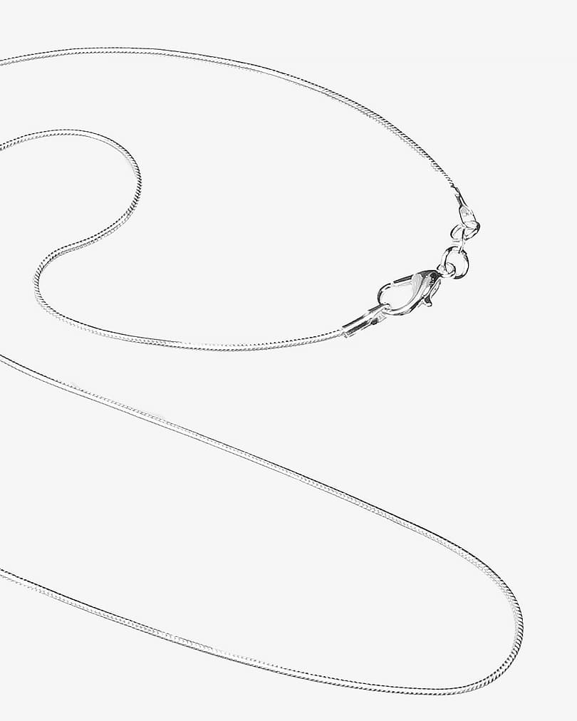Men stainlees steel necklace NEC411SV