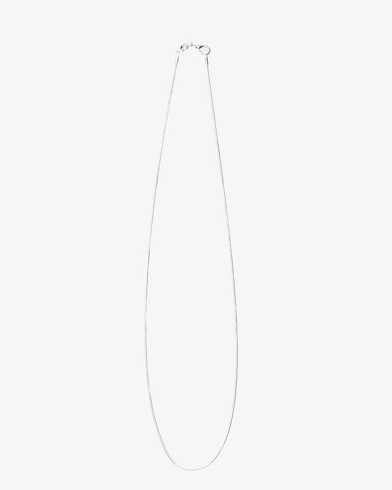 Men stainlees steel necklace NEC411SV