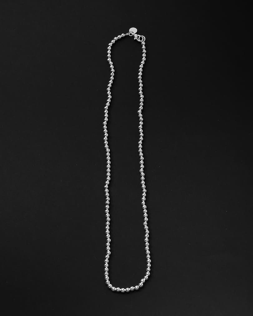 Men stainlees steel necklace NEC412SV