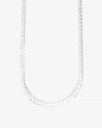 Men stainlees steel necklace NEC413SV