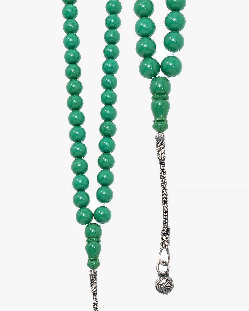 Sandalus Green Rosary ROS632GN