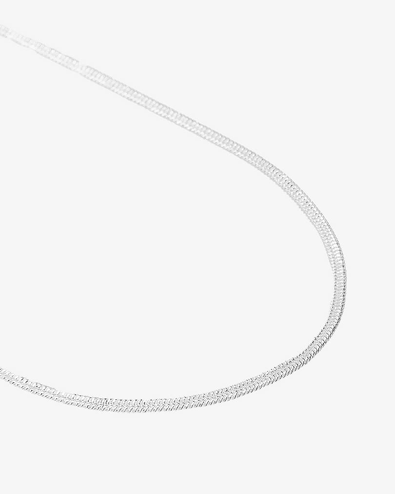 Men stainlees steel necklace NEC409SV