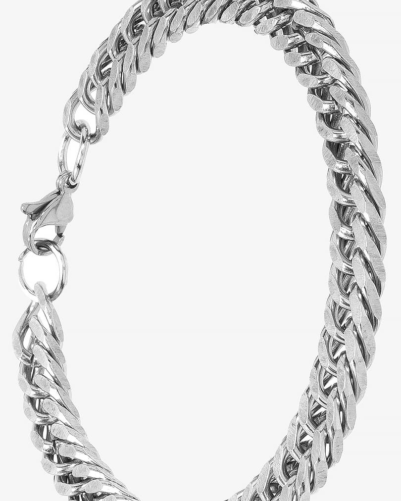 Hand bracelet for man BRA114SV