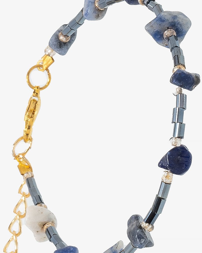 سوار معصم نسائي حجر سوداليت