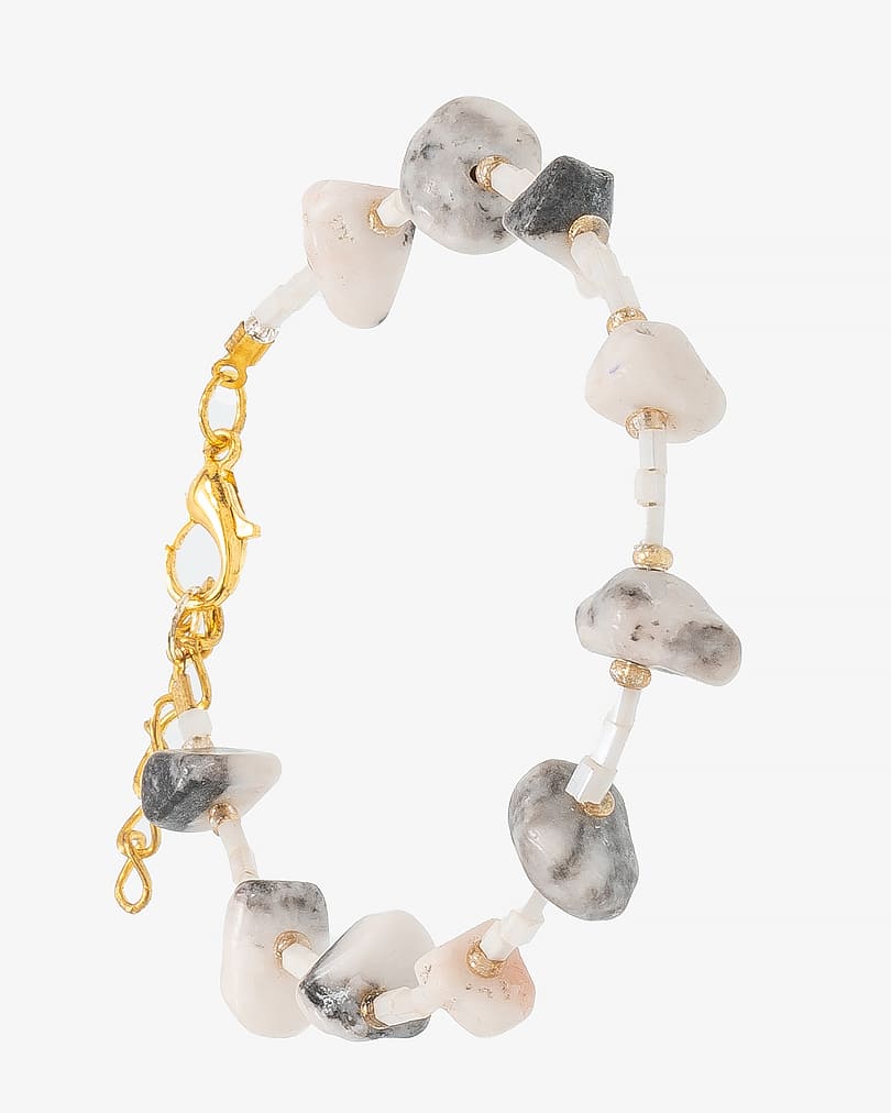 سوار معصم نسائي رخامي طبيعي أنيق عصري