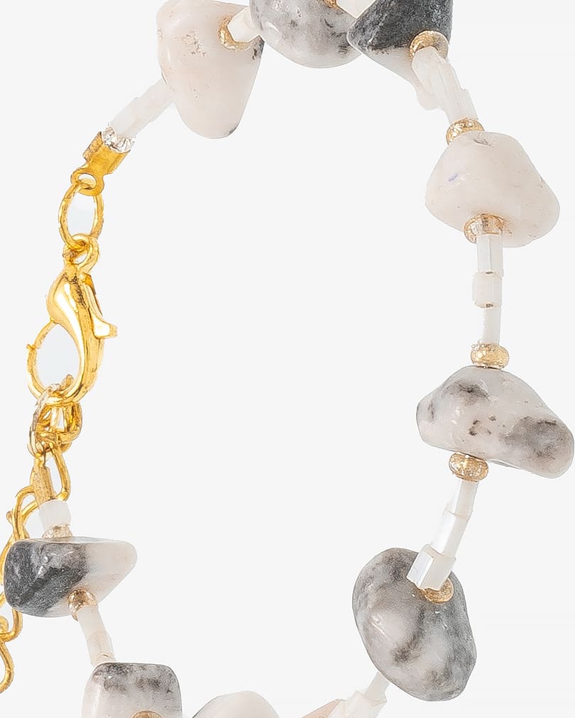 سوار معصم نسائي رخامي طبيعي أنيق عصري