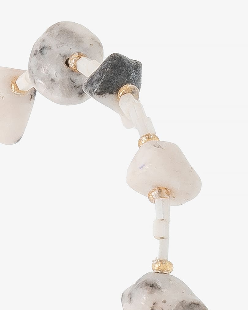 سوار معصم نسائي رخامي طبيعي أنيق عصري